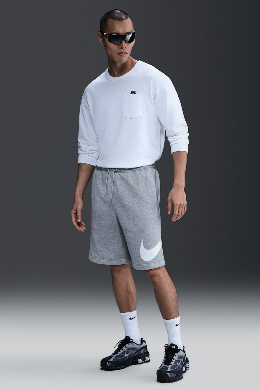 Club Fleece short en sweat - Grey Heather