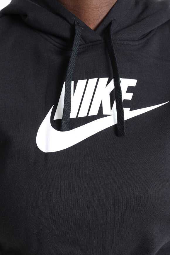 Oversize hooded sweatshirt - Black