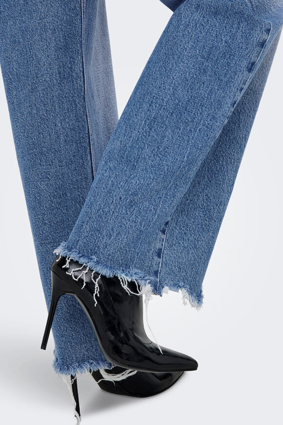 ONLJUICY Jeans a gamba larga L32 - Denim blu medio