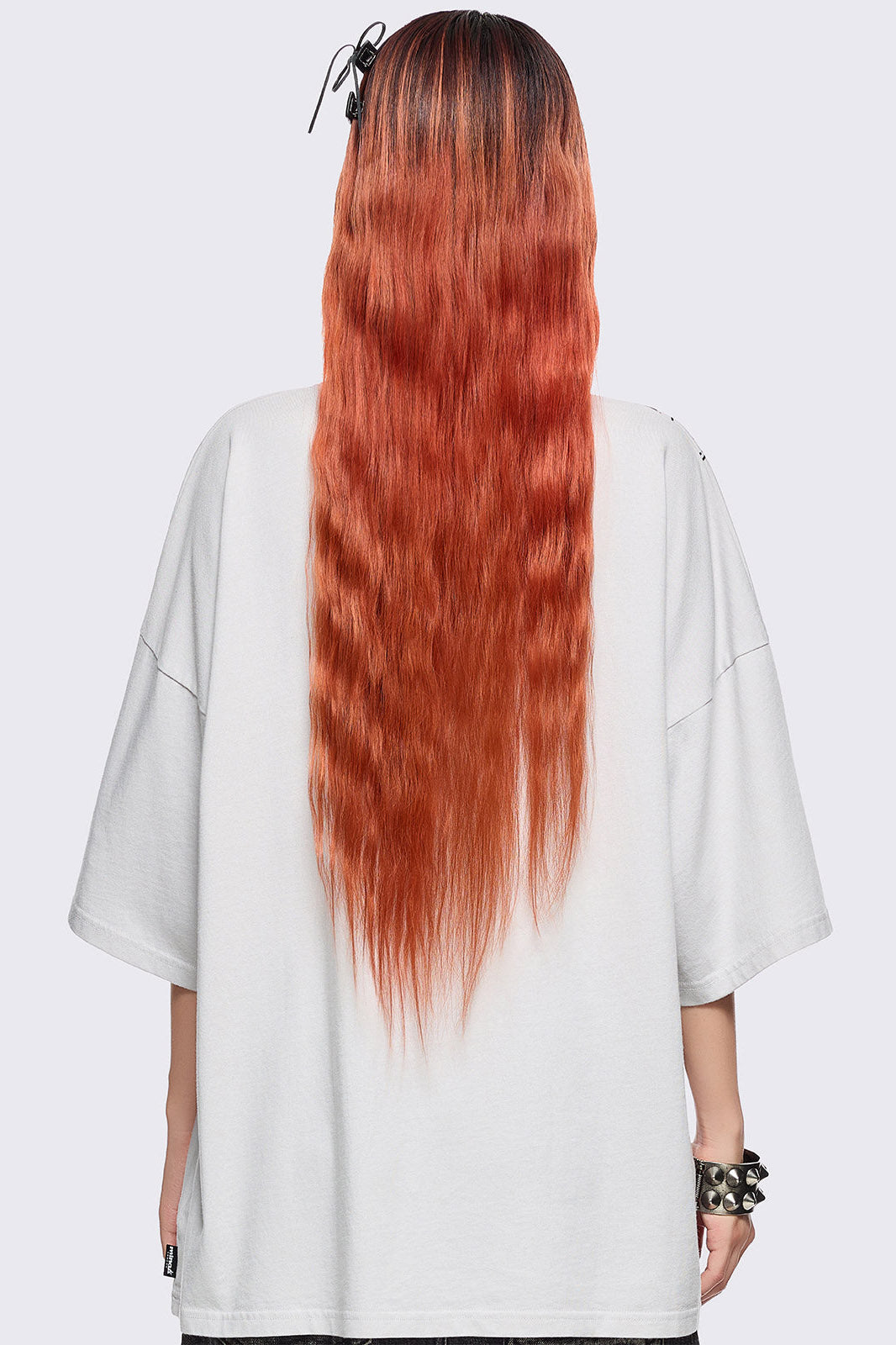 Lost Halo Oversize T-Shirt - Light Grey