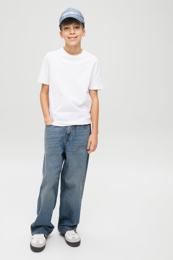 JJIRON jean extra baggy fit - Blue Denim
