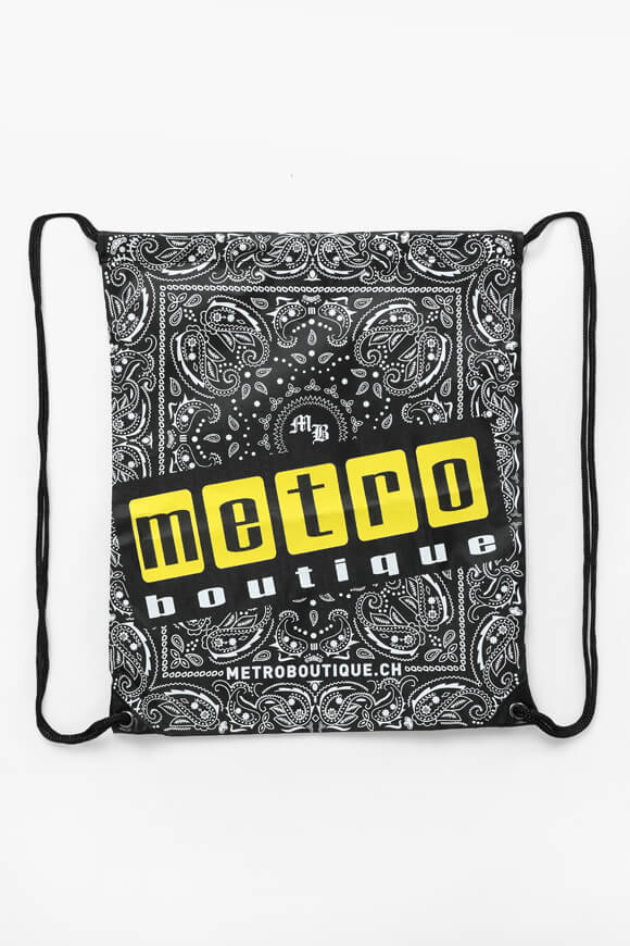 Gym bag - black + white