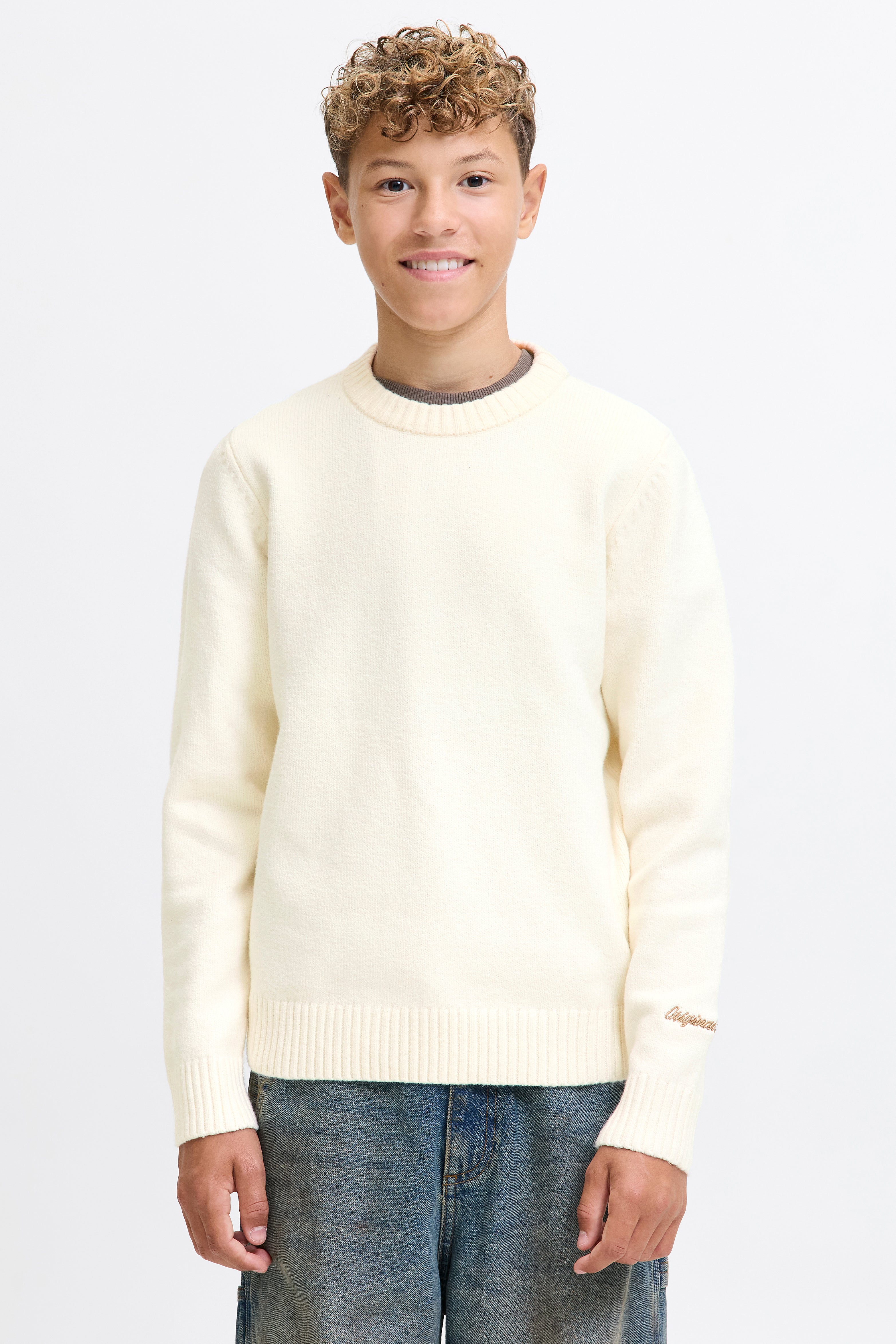 JORNORREBRO Pull en maille - Sea Salt