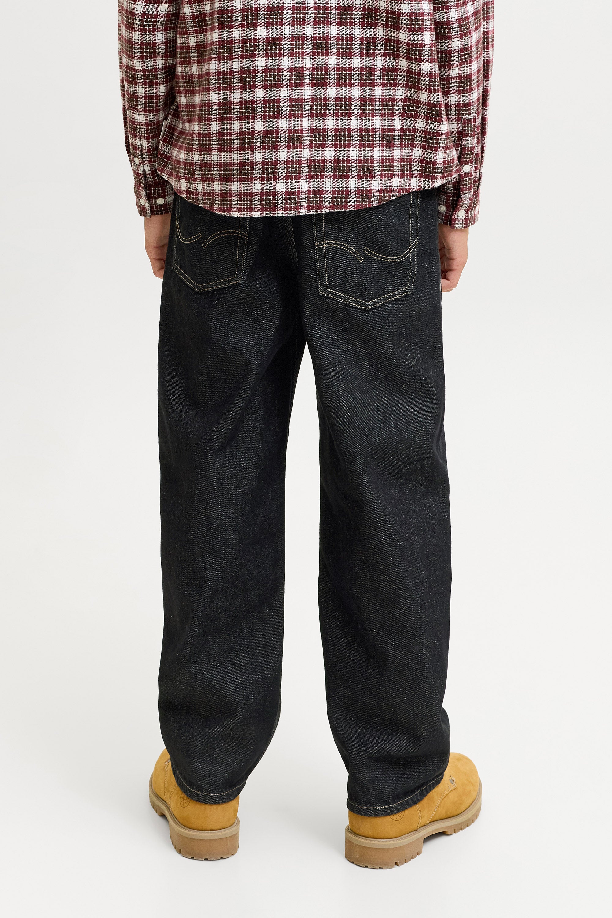 Alex Baggy Fit Jeans - Black Denim