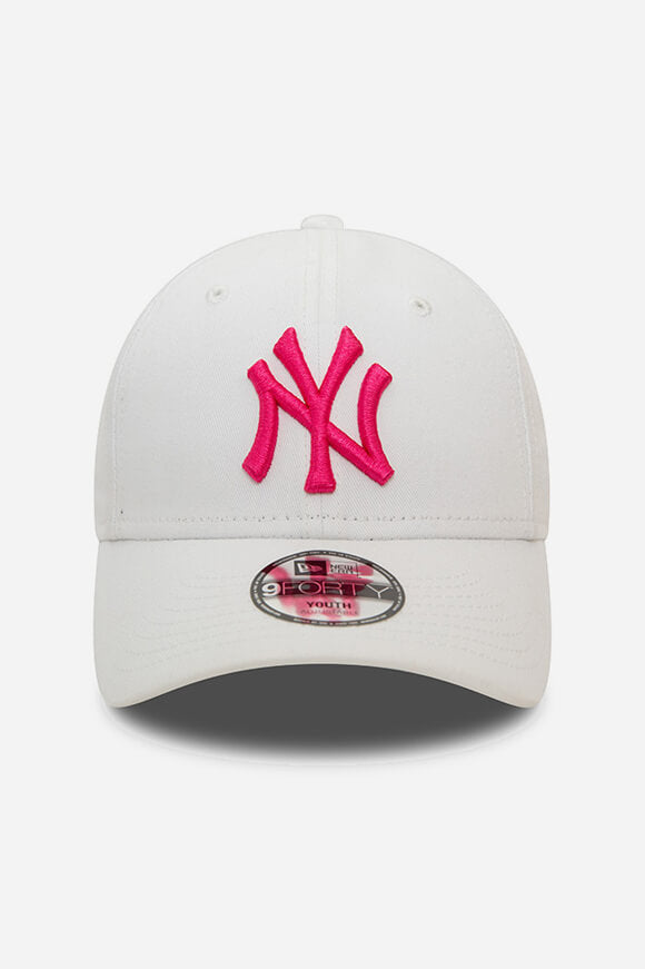 9Forty Kids (4-6years) Cap / Strapback - White + Pink