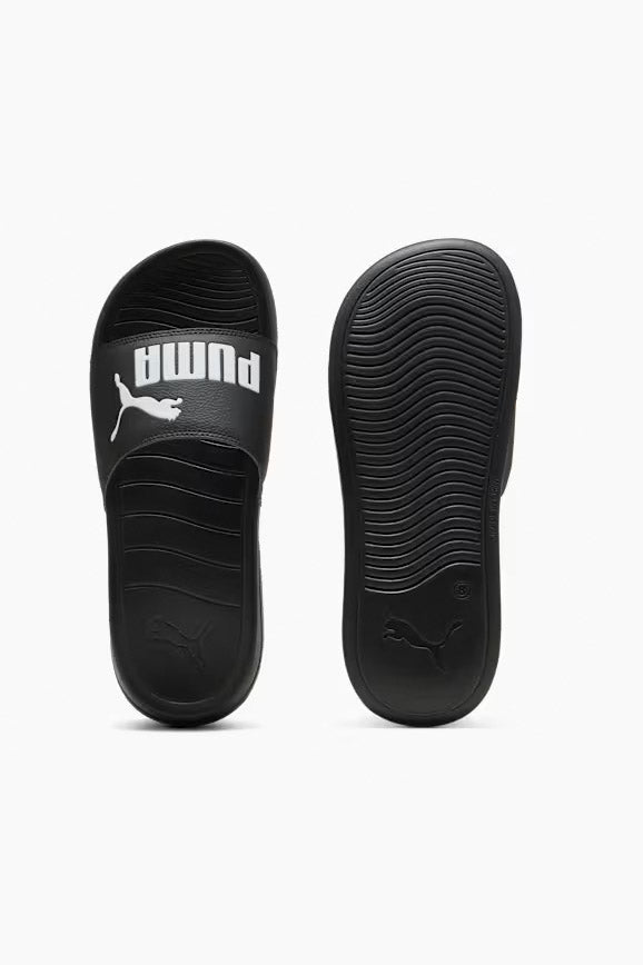 Popcat 20 Pantoletten - Black + White