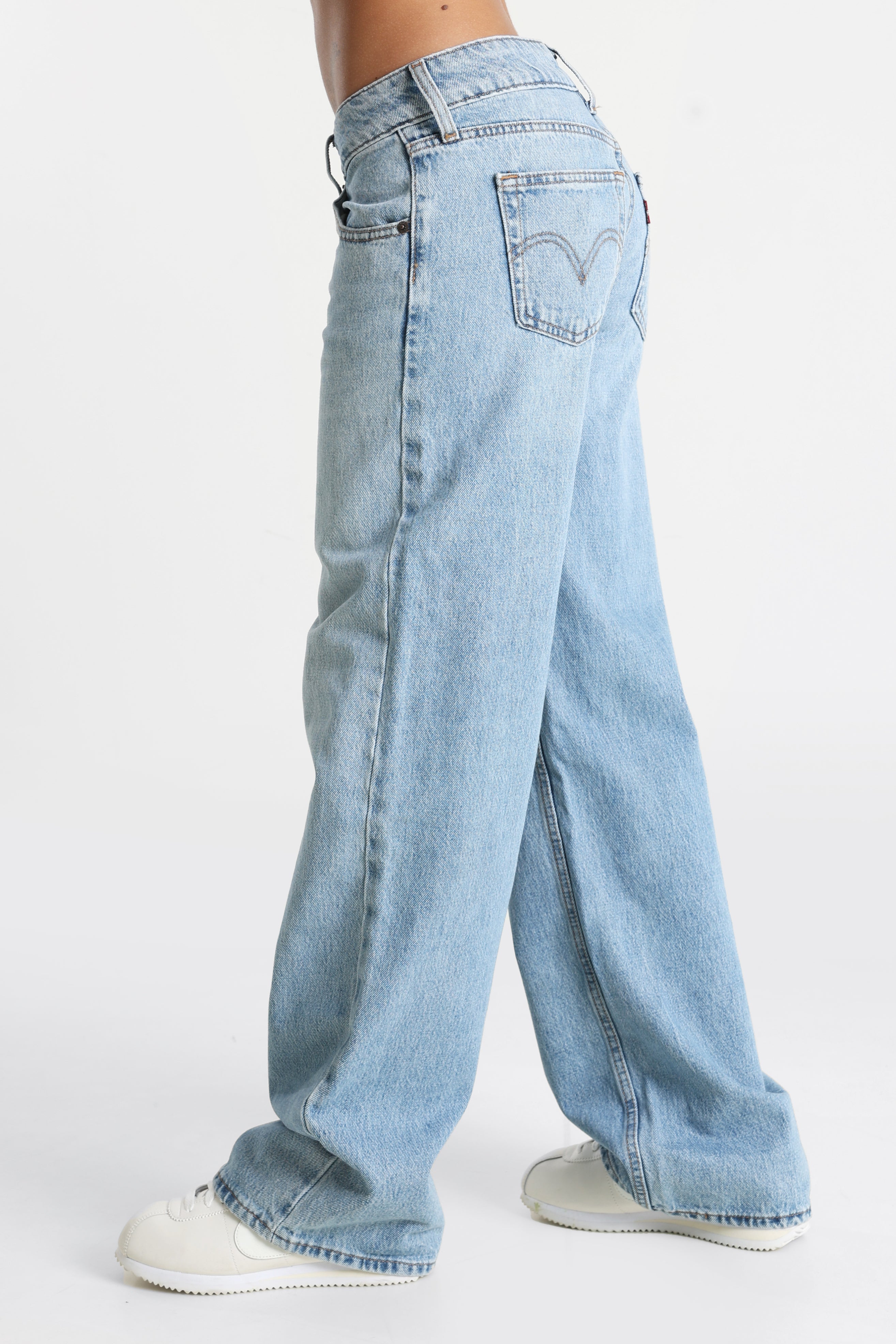 Superlow Loose Fit Jeans L32 - Blue Denim