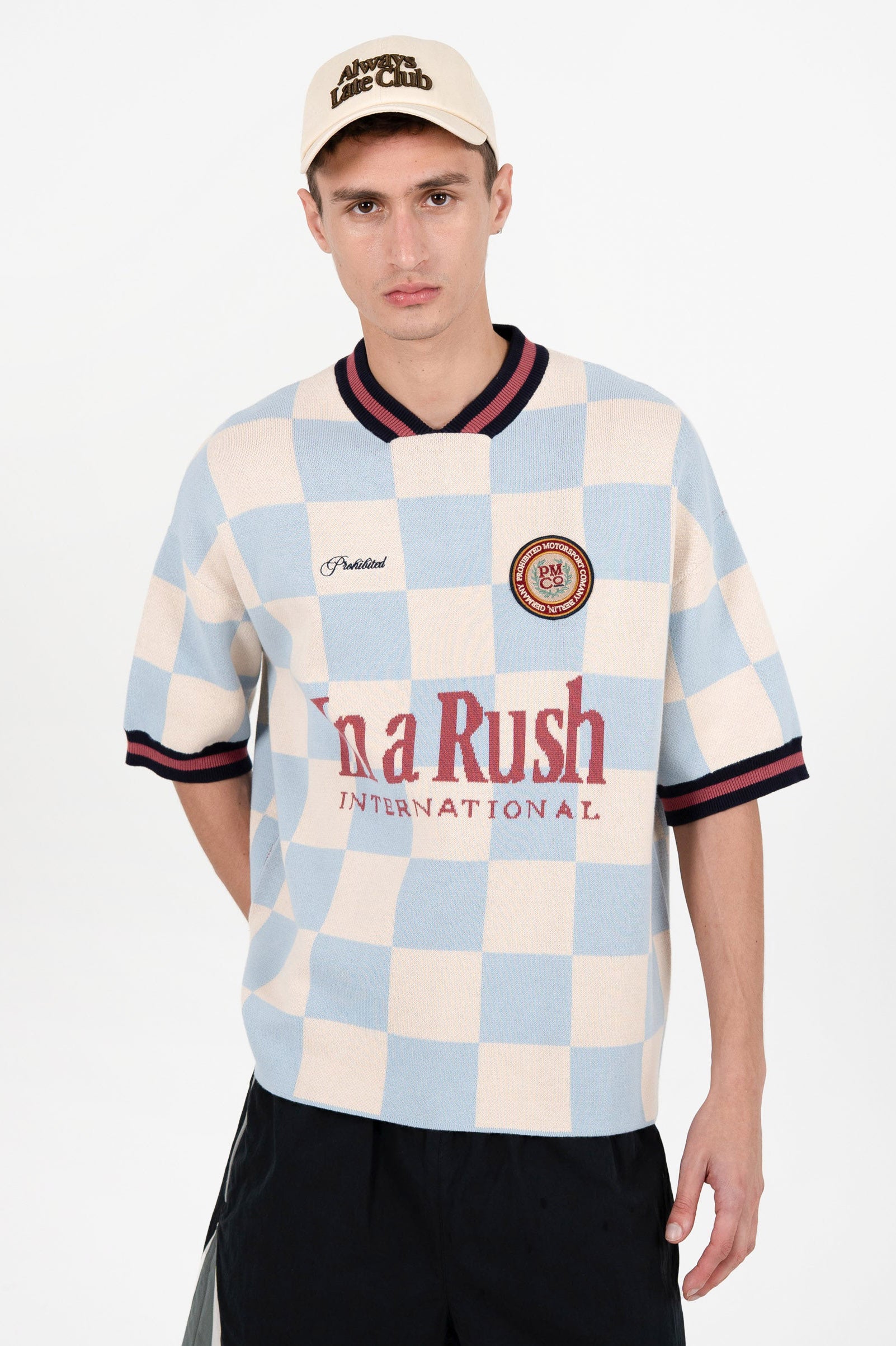 Victory Strick T-Shirt - Blue