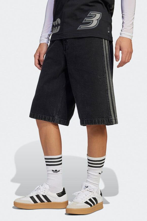 Adicolor denim shorts - True Black