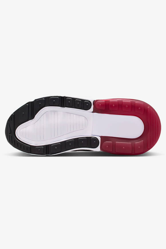 Air Max 270 Kids Sneaker - Gym Red + White + Black