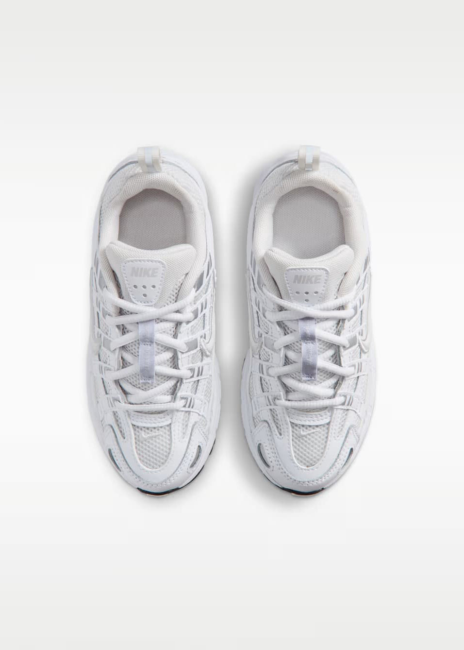 P-6000 Lace Kids Sneaker - Platinum Tint