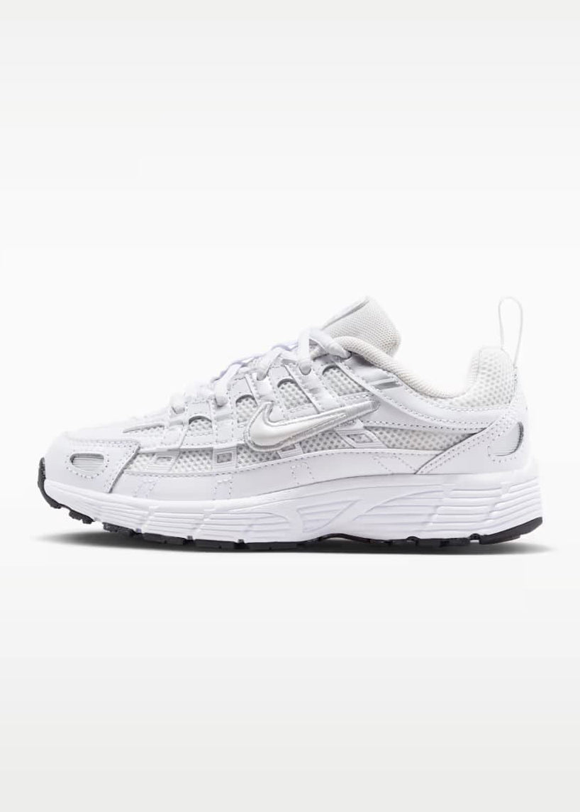 P-6000 Lace Kids Sneaker - Platinum Tint