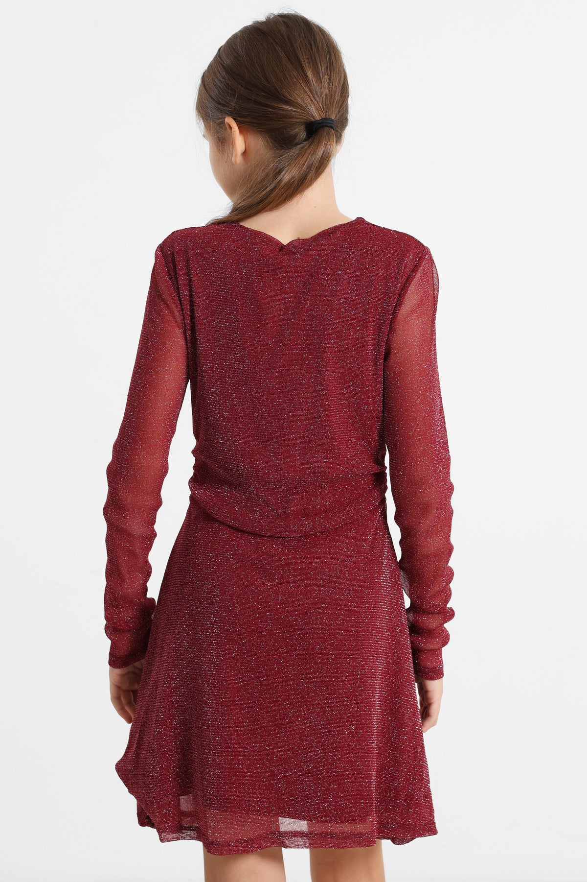 Mini sequin dress - Burgundy