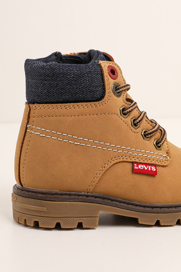 Baby Schnürstiefelette - Camel