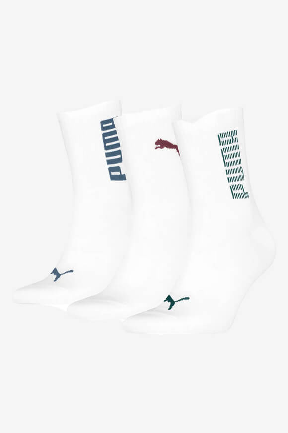 Lot de trois chaussettes - White
