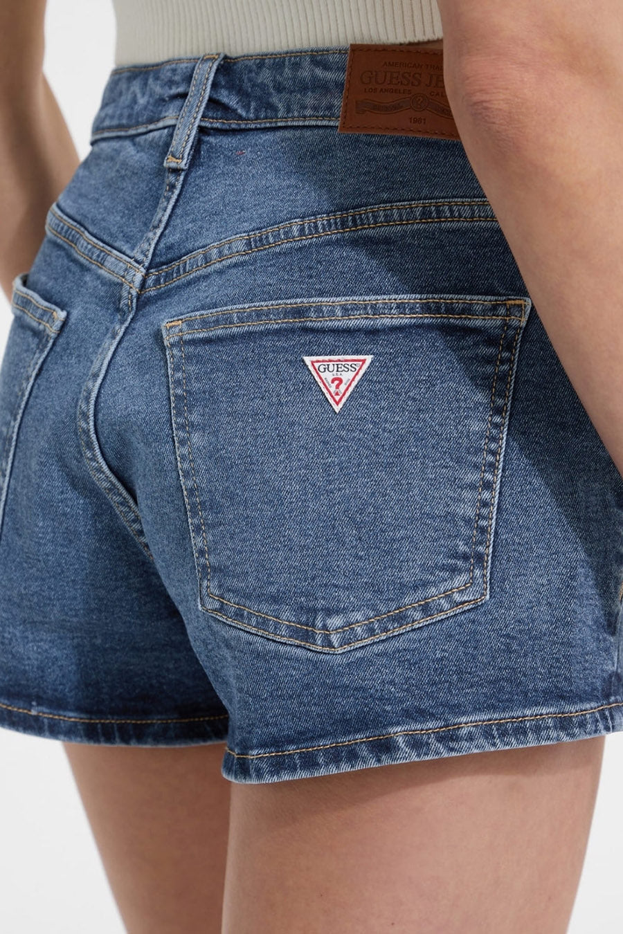 Vintage short en jean - Heritage Blue