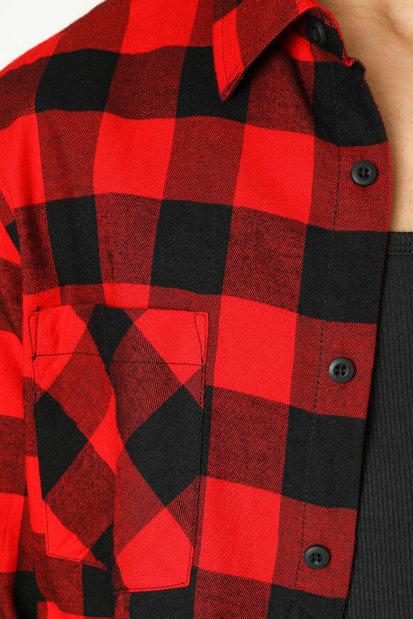 Karohemd - Rot + Schwarz