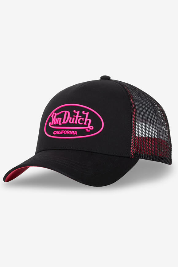 Trucker cap / snapback - Black + Pink