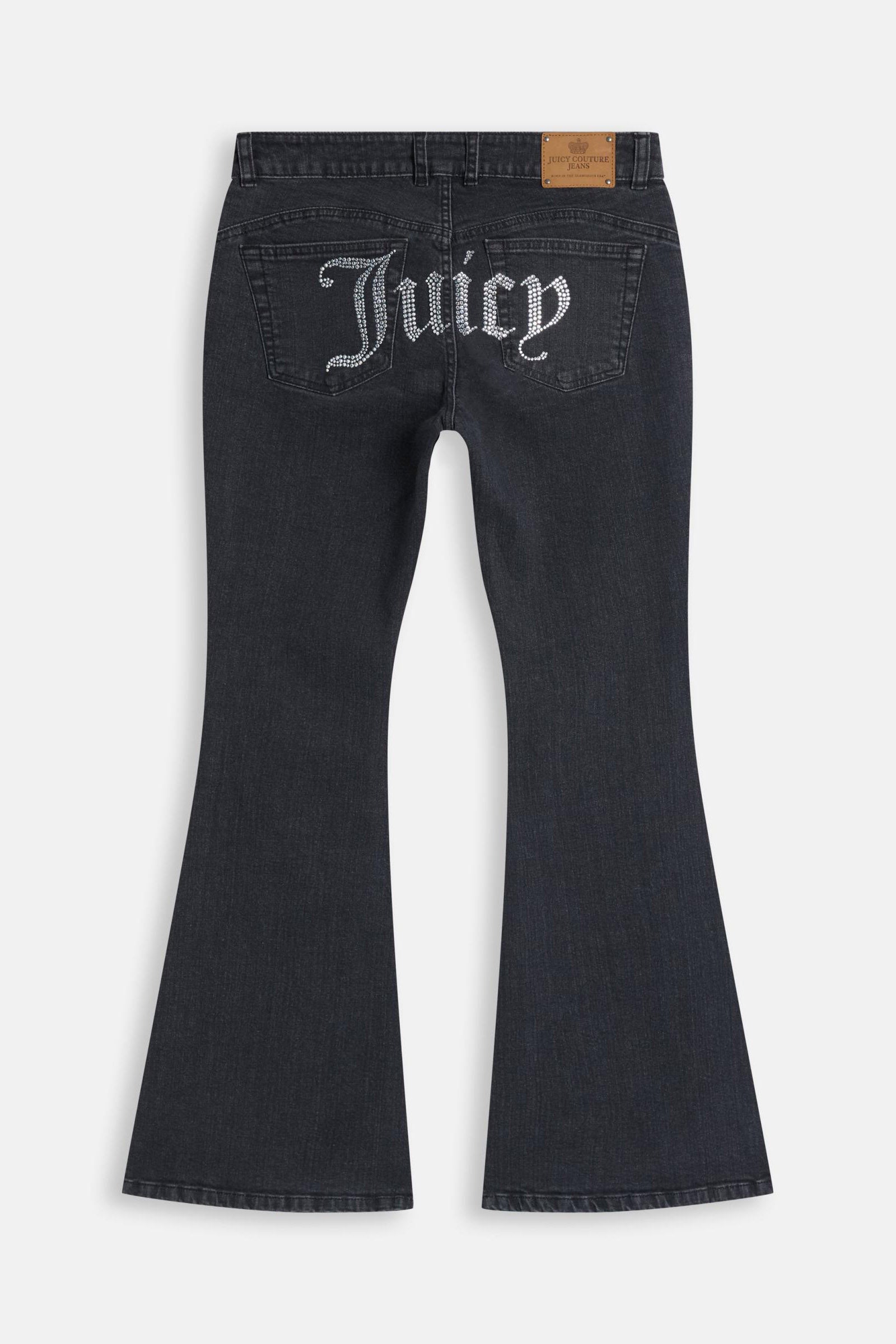 Jeans a zampa - Washed Black