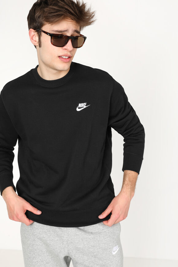 Sweat-shirt - noir + blanc