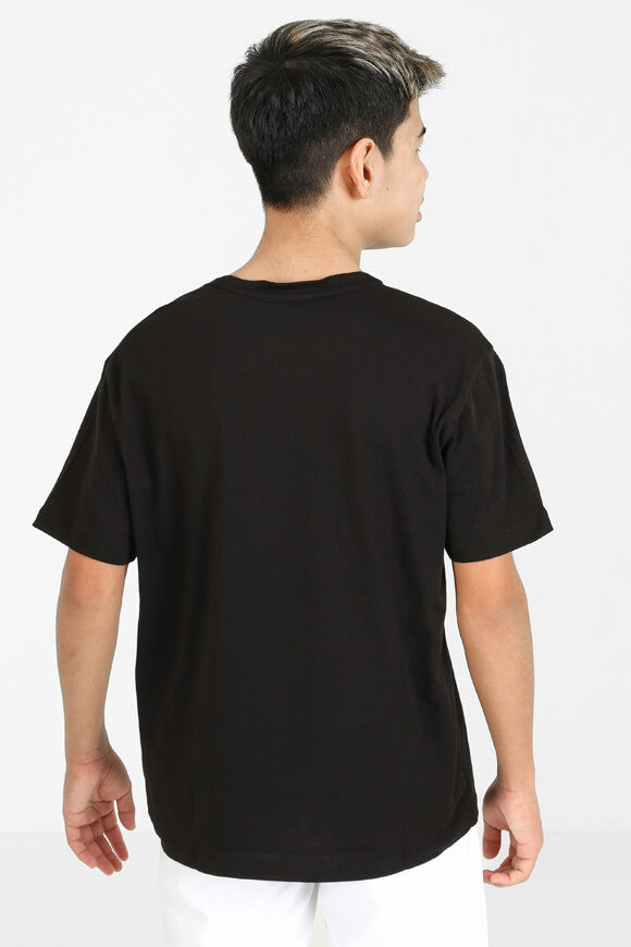 Train Core ID T-Shirt - Black + White