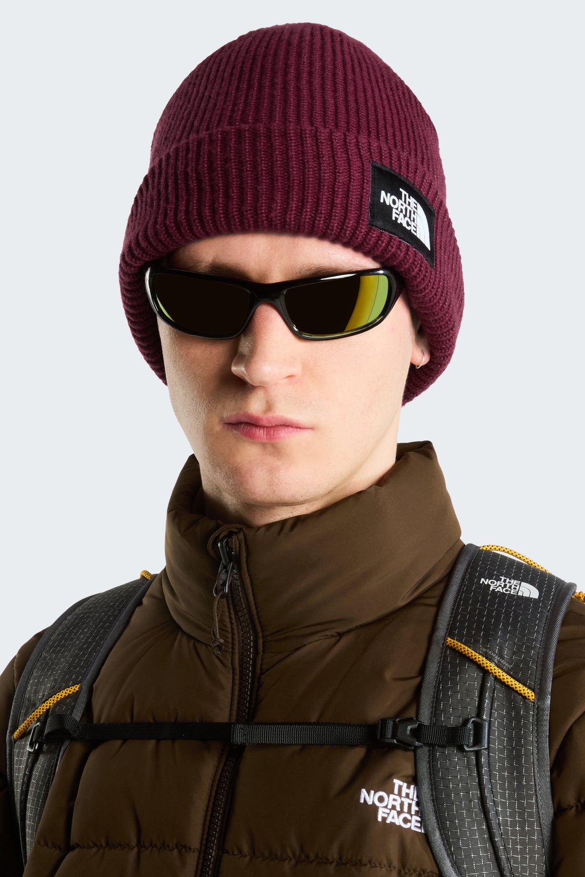 Salty beanie - Burgundy Crush