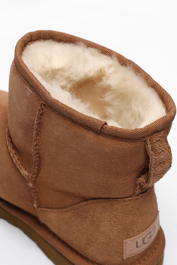Classic Mini II gefütterte Winterstiefelette - Chestnut