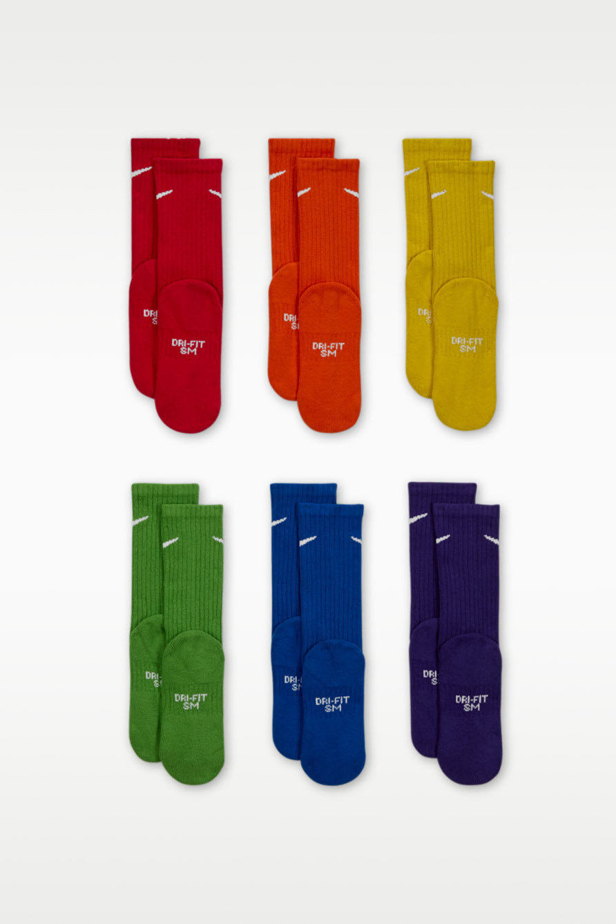 Sechserpack Socken - Mehrfarbig