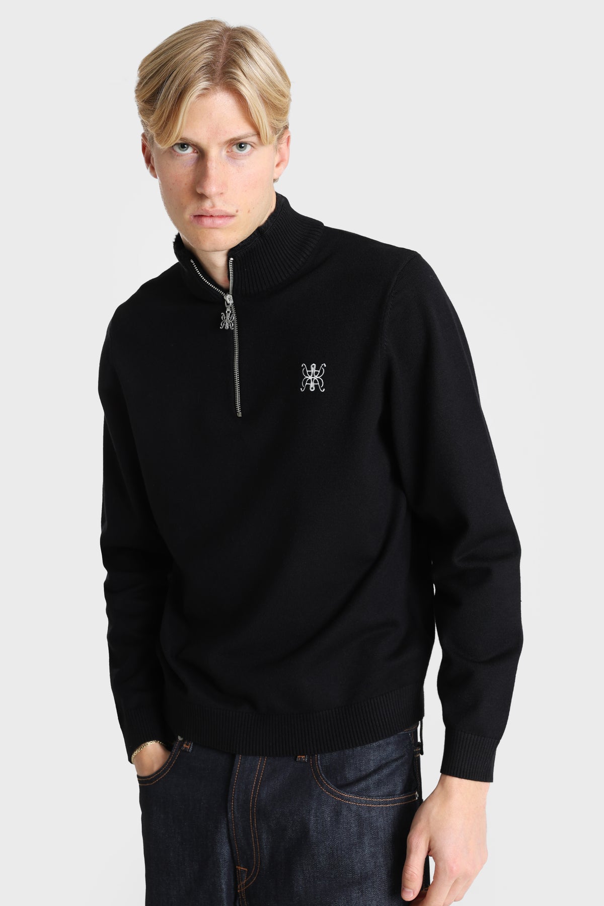 Pull en tricot - Noir