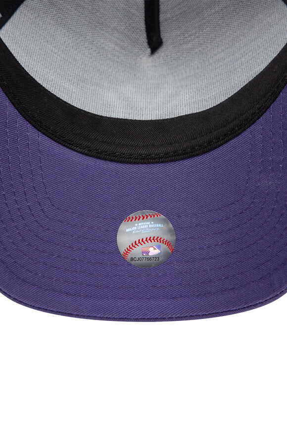 Trucker Cap / Snapback - Pourpre + Blanc