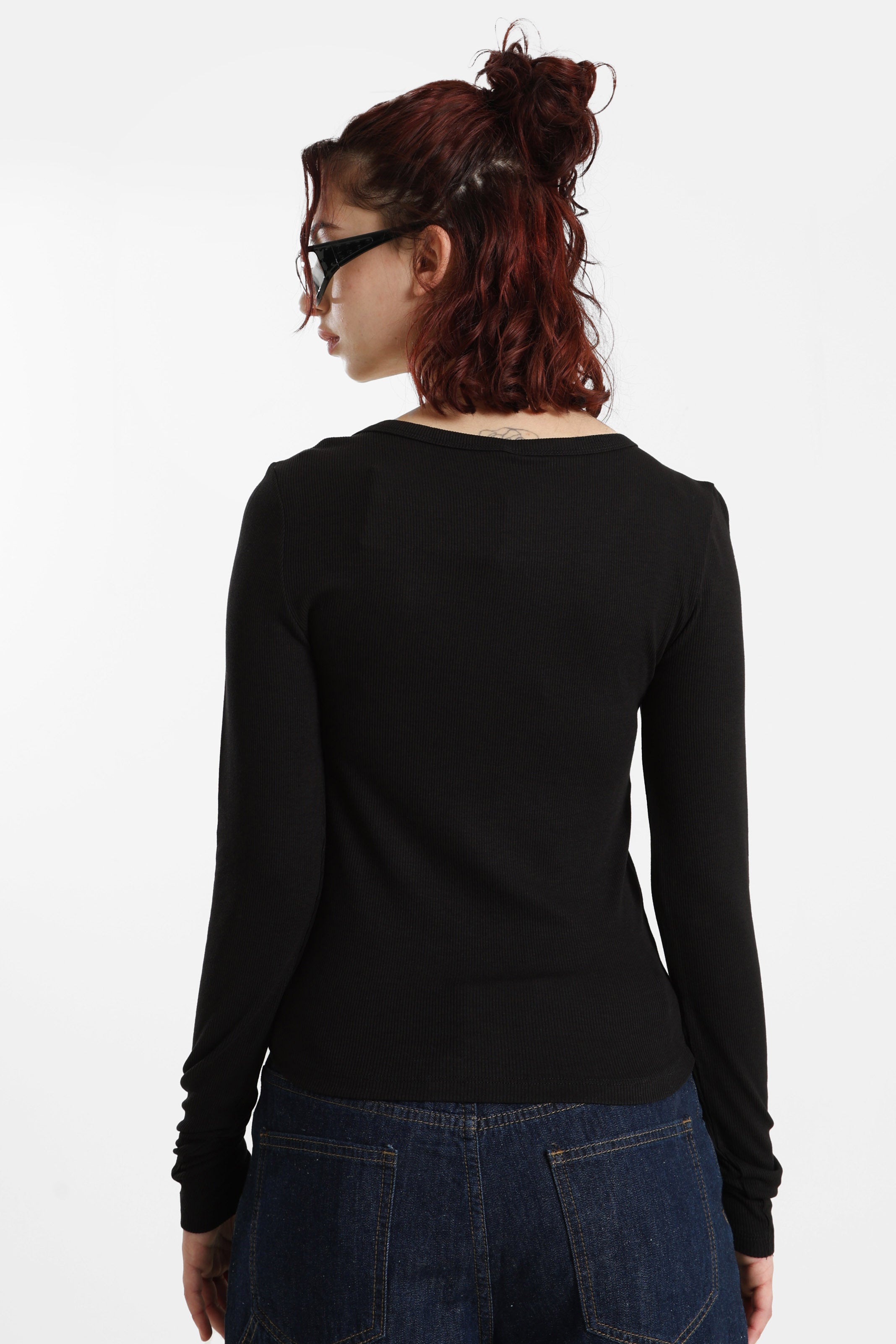 ONLNORA Langarmshirt - Black