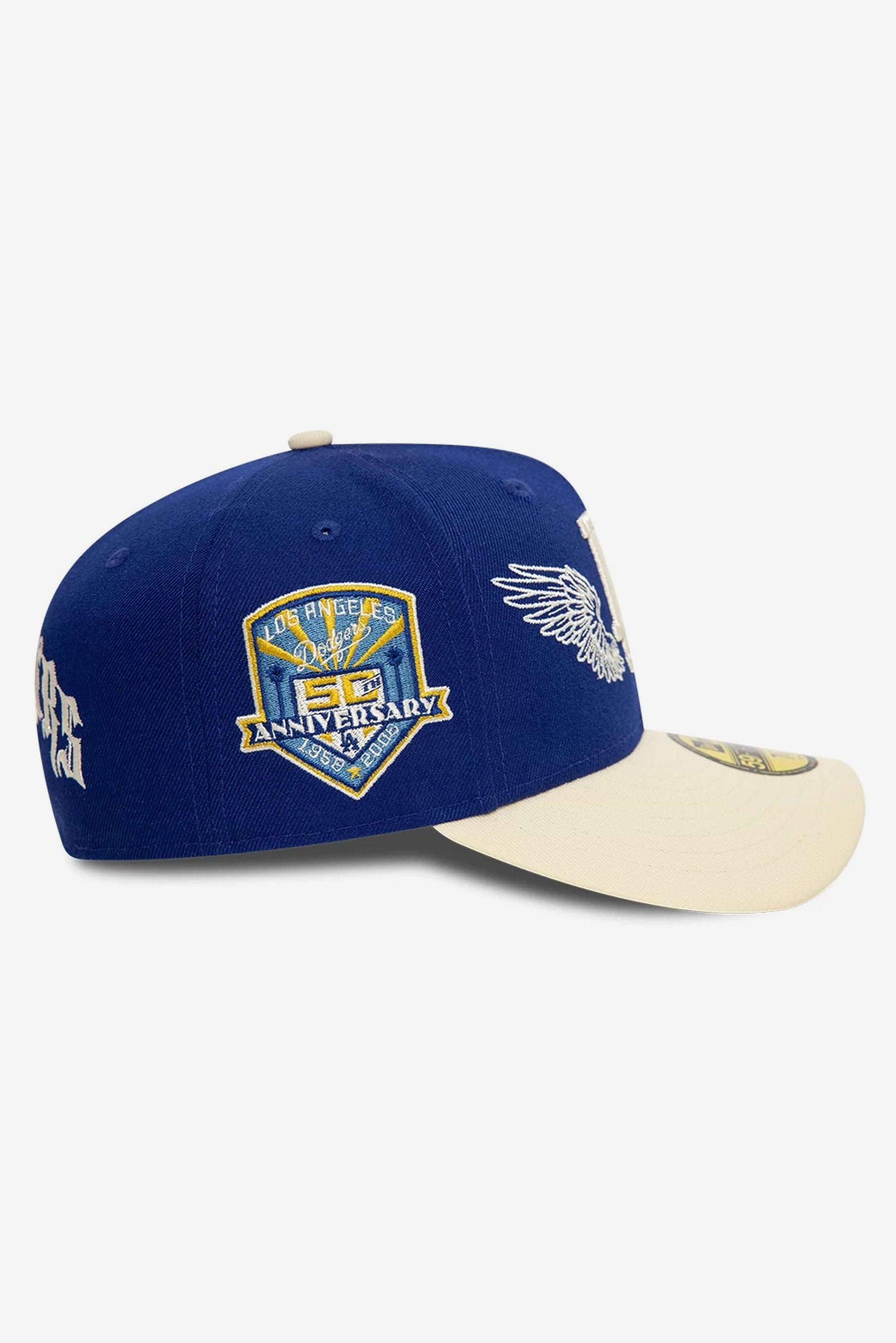 Casquette 59fifty - Royal + Light Beige