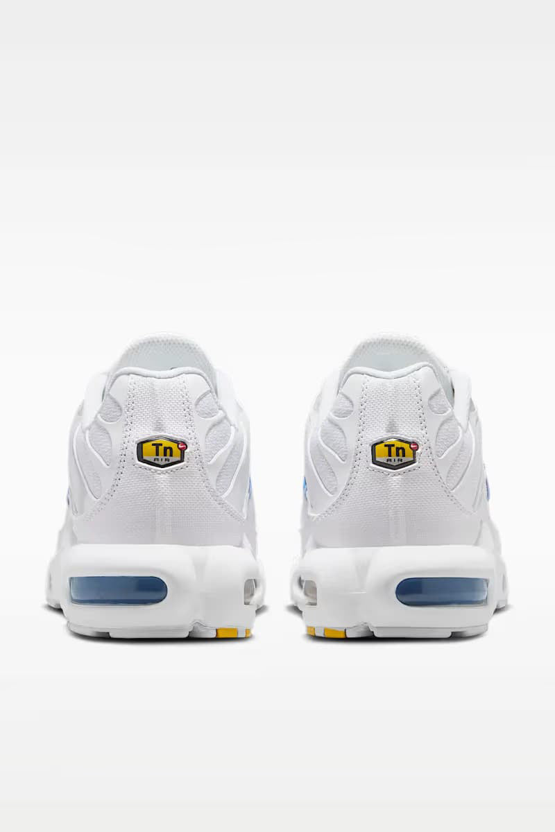 Air Max Plus Sneaker - White + Blue Crystal + Black
