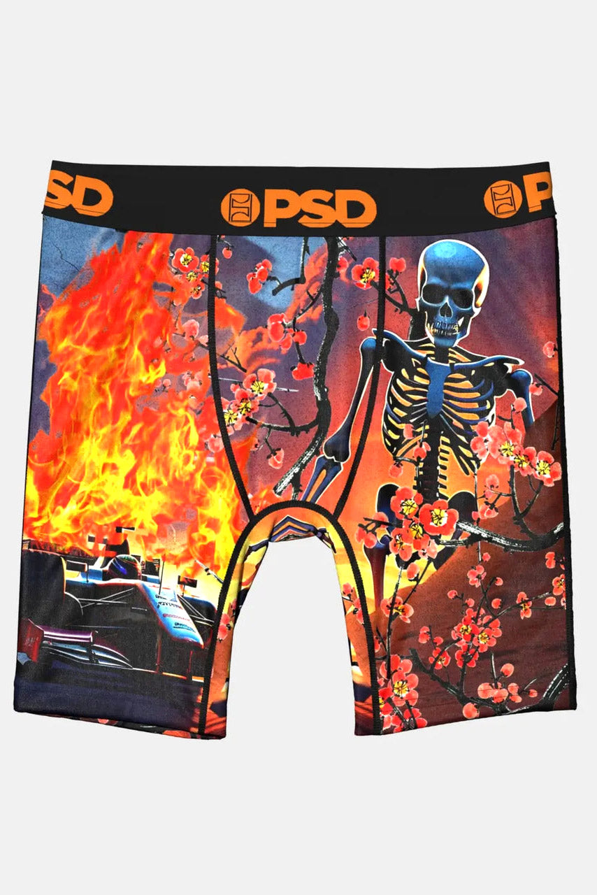 Skelly Hollow Dreierpack Boxershorts - Black + Red + Purple