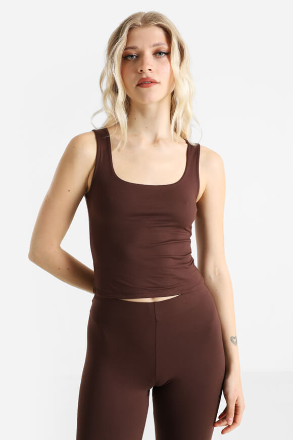 Crop Top - Marron