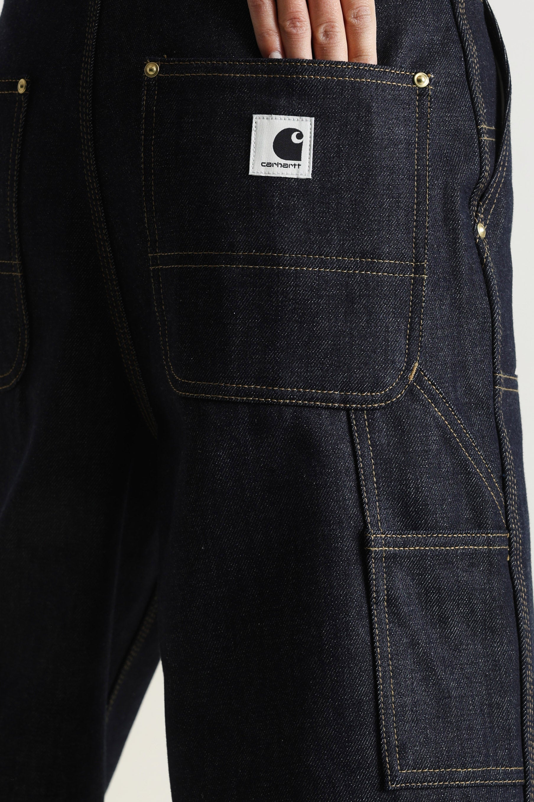 Nixon Double Knee Jeansshorts - Blue