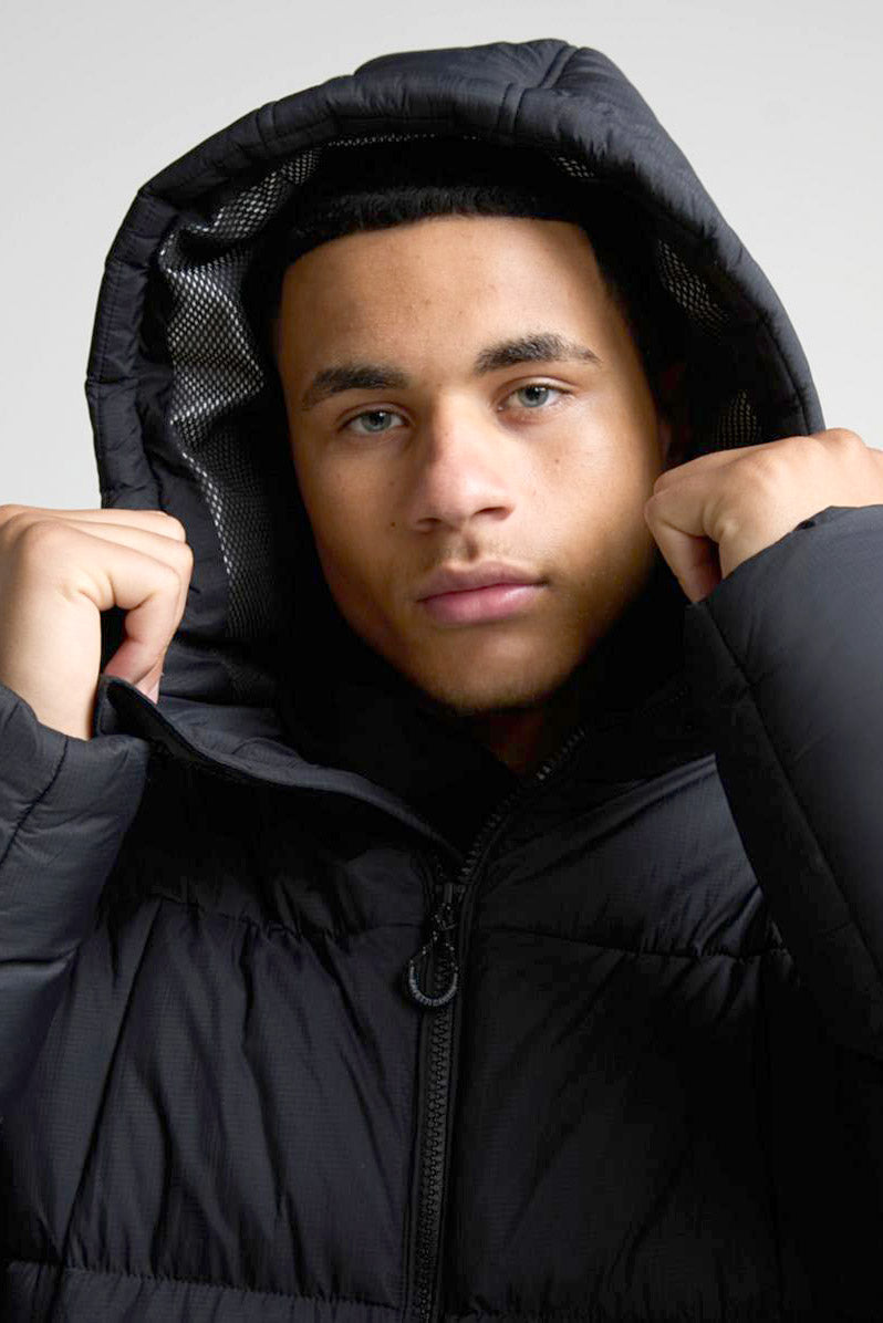 Morritarro cappotto trapuntato - Black