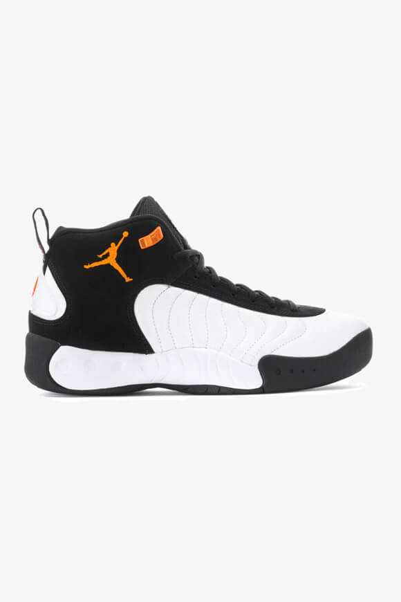 Jordan Jumpman Pro Sneaker - White + Magma Orange + Black