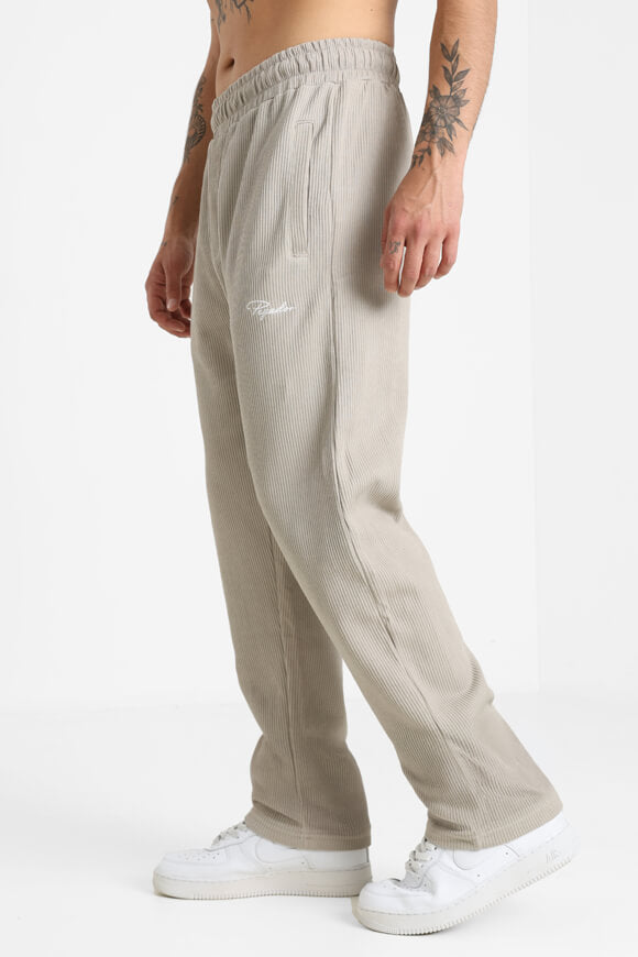 Pantalon en tissu structuré - Washed Dark Stone