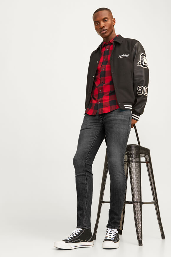 Liam Skinny Fit Jeans L32 - Black Denim