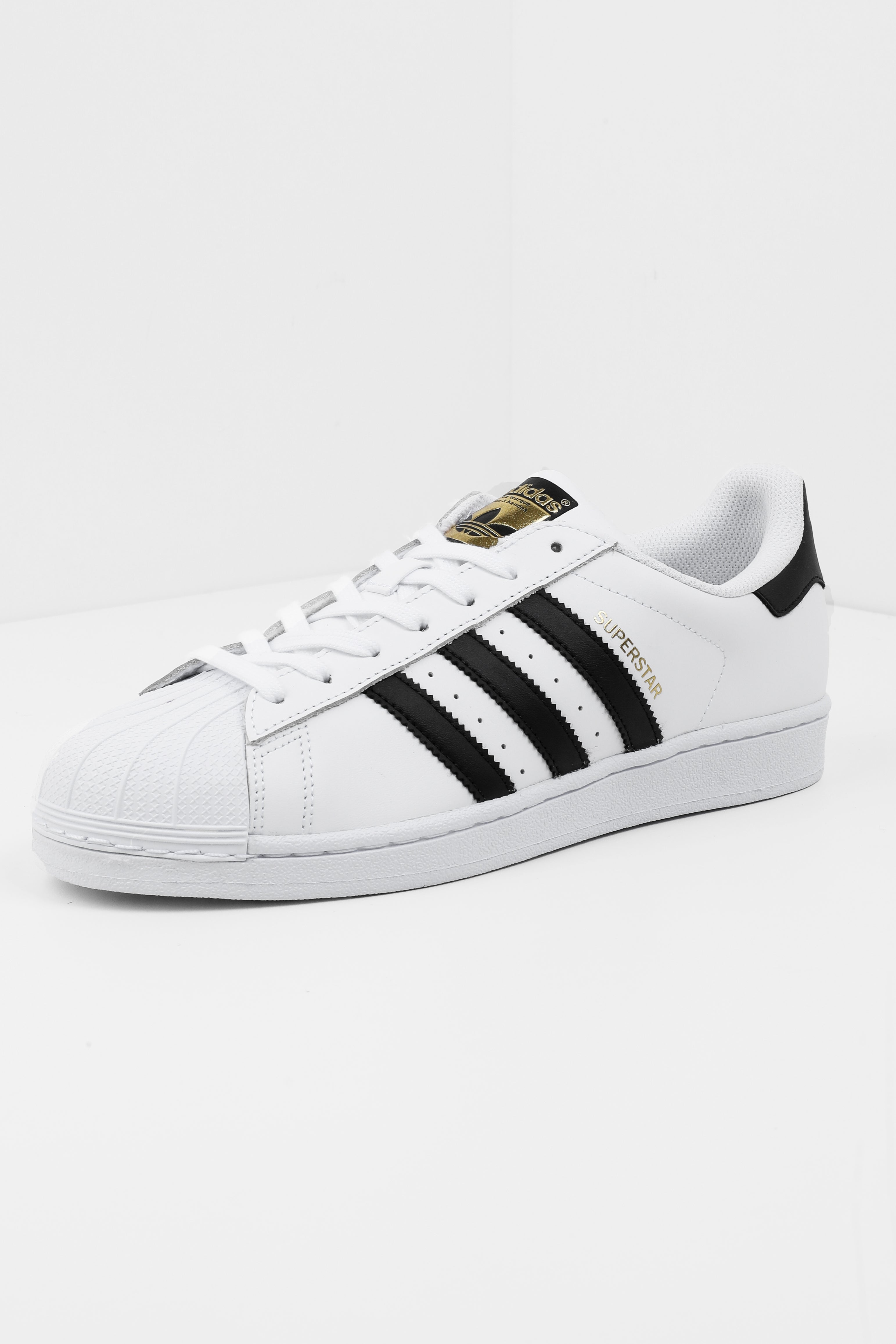 Sneaker Superstar - Colore bianco + nero + oro