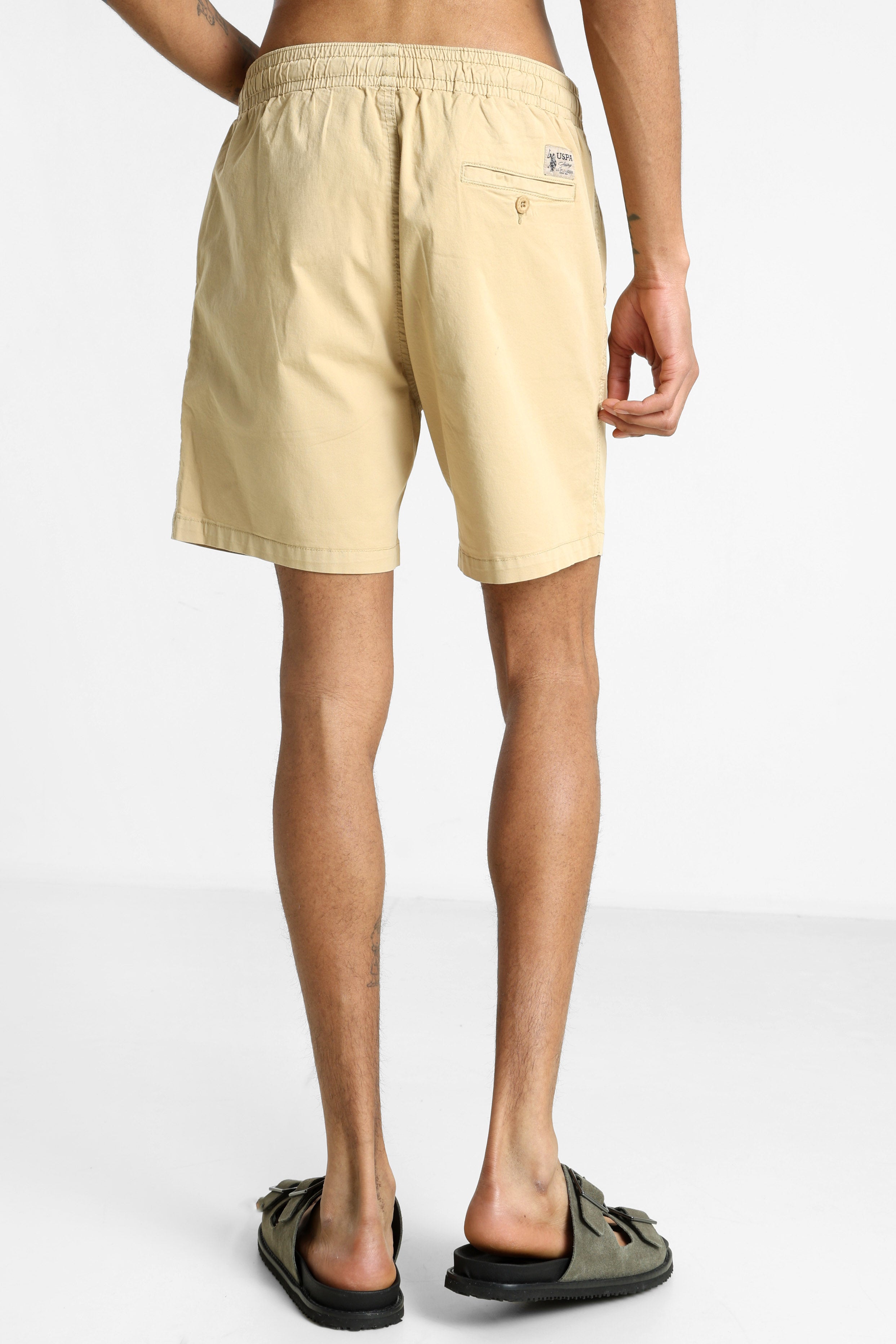 Lore short in fabric - Beige