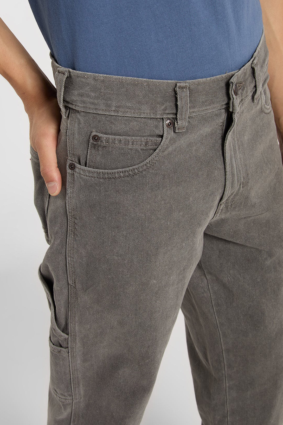 Carpenter Regular Fit Jeans L32 - Grey Washed