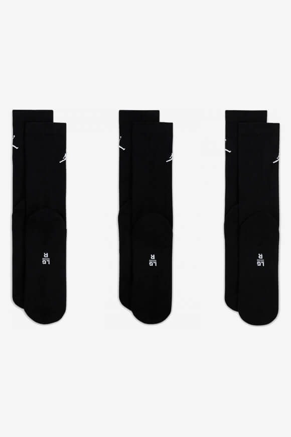 Confezione da tre calzini - Nero