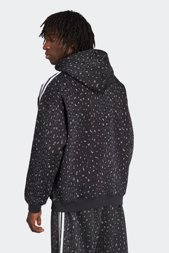 Felpa con cappuccio - Nero