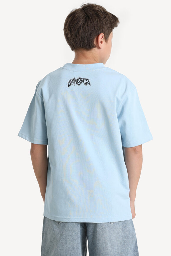 Oversize T-Shirt - Hellblau