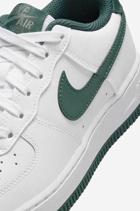 Air Force 1 Sneaker - White + Vintage Green