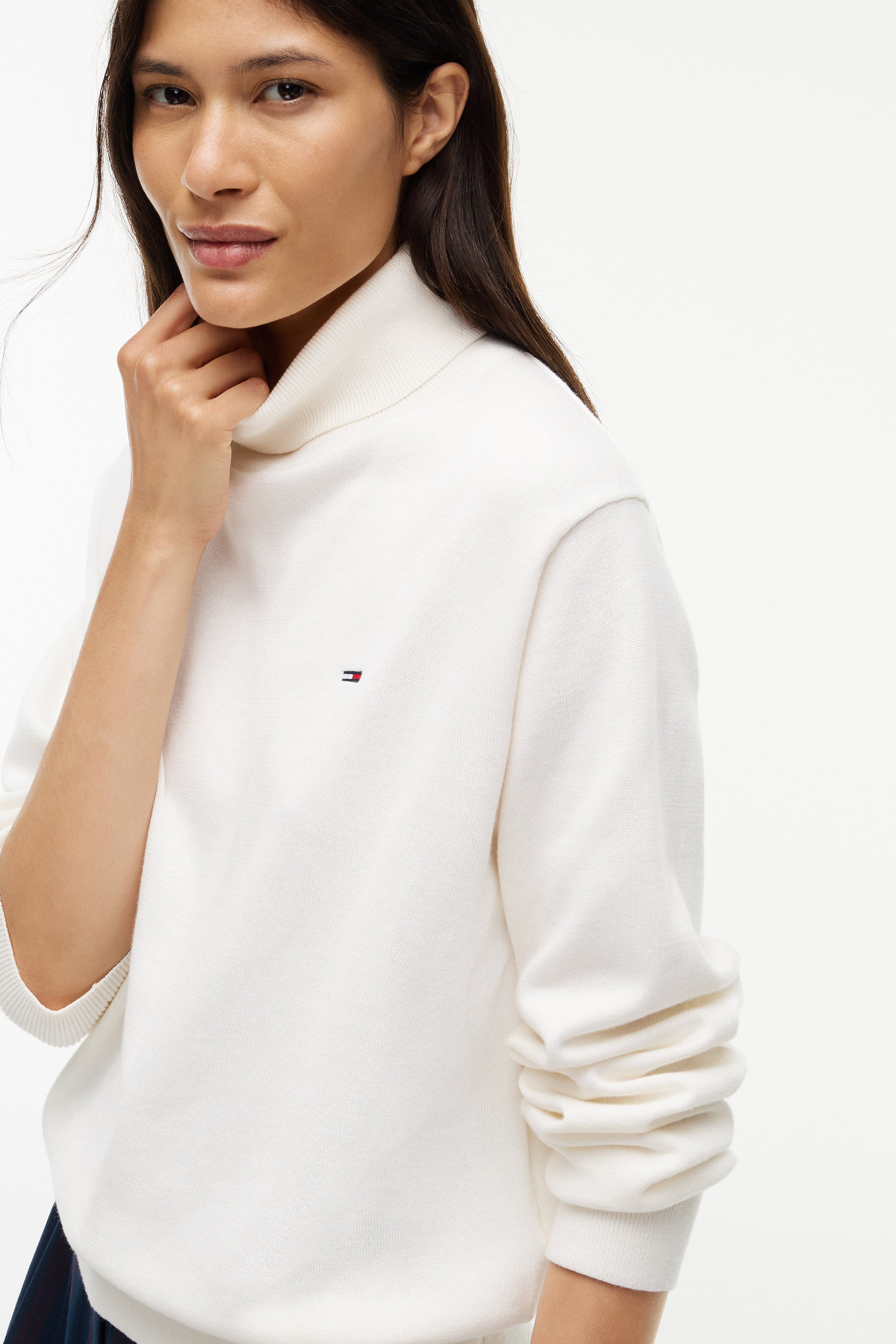 Rollkragenpullover - Off White