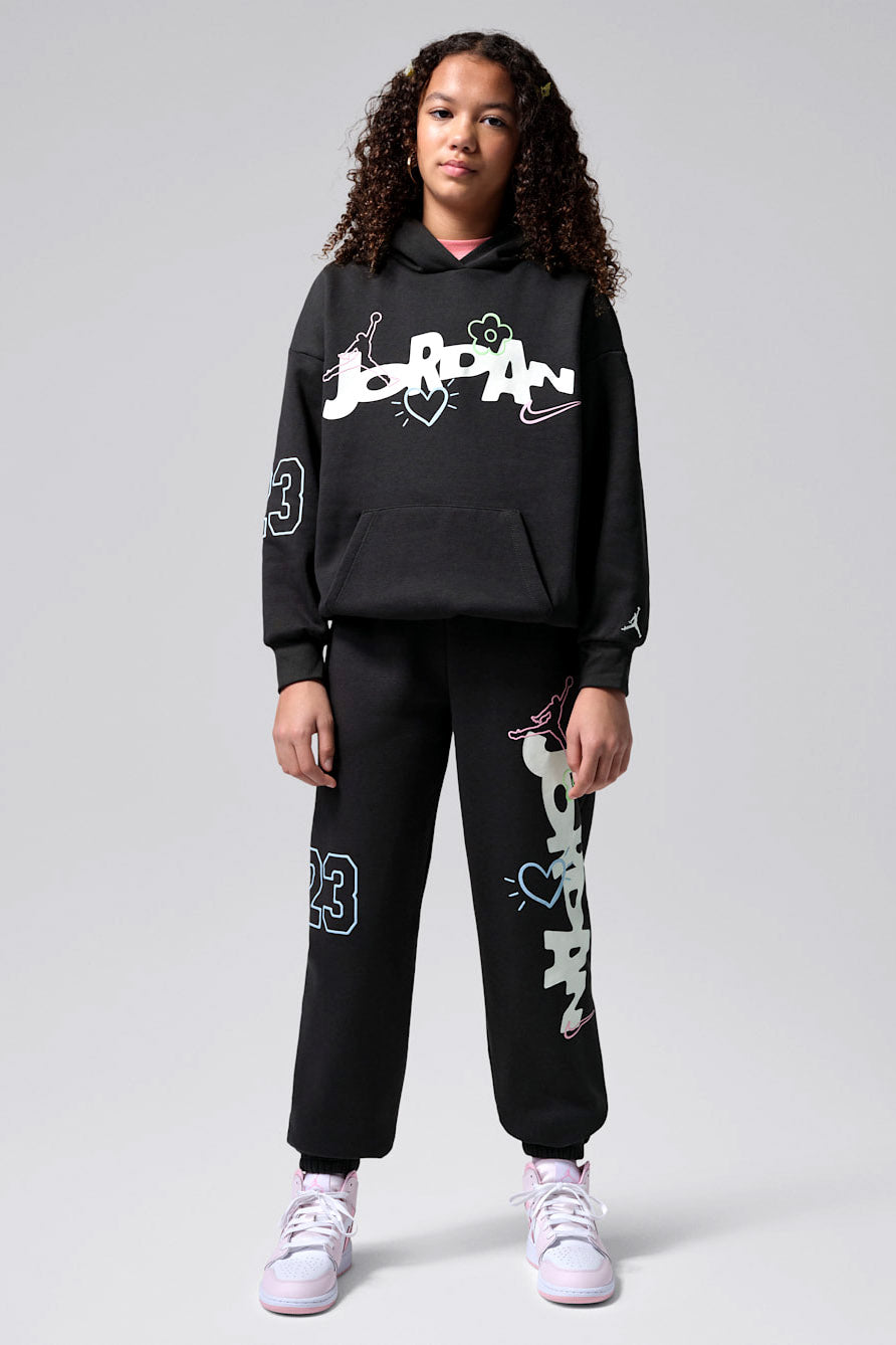 Love Is In The Air pantalon en sweat - Off Noir