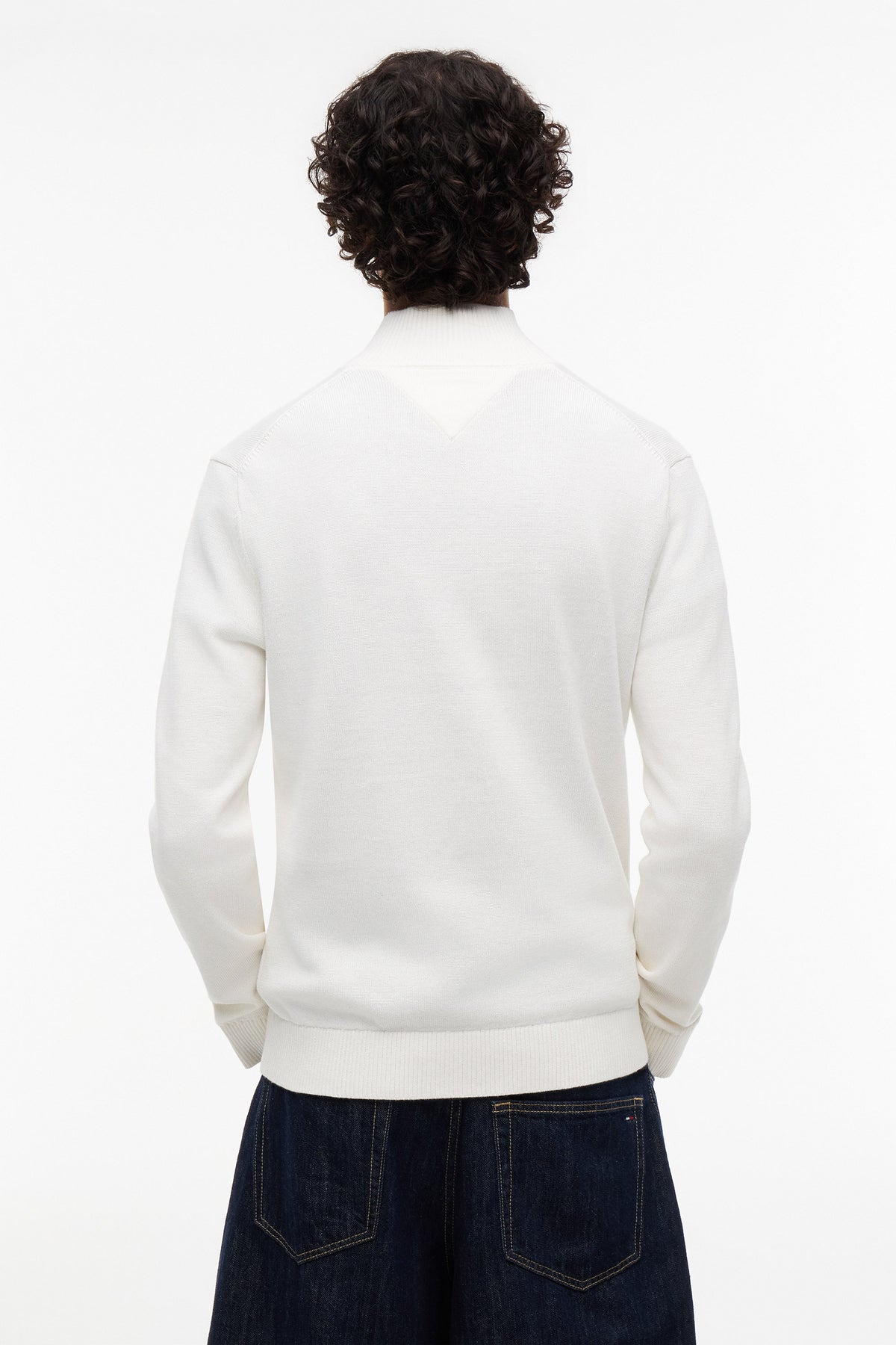 Maglione in maglia fine - Off White